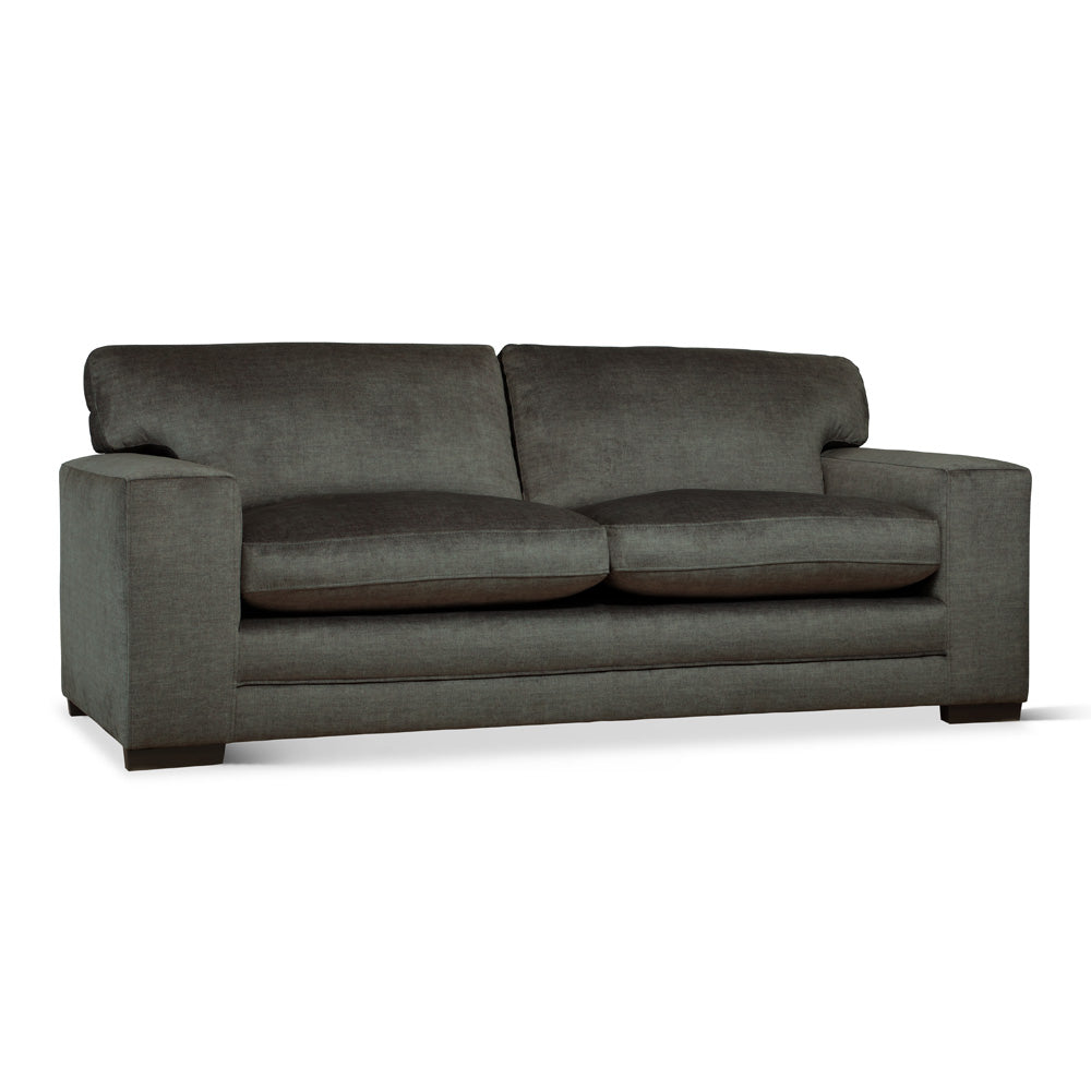 Manhattan 3+2 Seater Sofa Set, Moss Green Aura Velvet