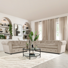 Audley 3+2 Sofa Seater Set Sofa in Colour Champagne Velvet