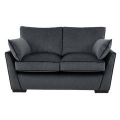 ELLE Home; Chloe 2 Seater Sofa, Grey Velvet