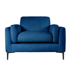 Lucia Armchair, Blue House Velvet