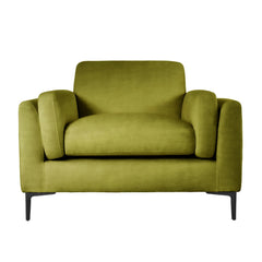 Lucia Armchair, Olive Green House Velvet