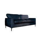 Lexi 3 Seater Sofa, Blue Aura Velvet