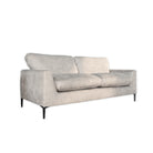 Lexi 3+2 Seater Sofa Set, Ivory Aura Velvet