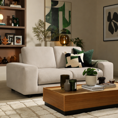 Elise 2 Seater Sofa, Champagne House Velvet