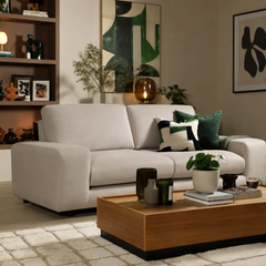 Elise 3 Seater Sofa, Champagne House Velvet