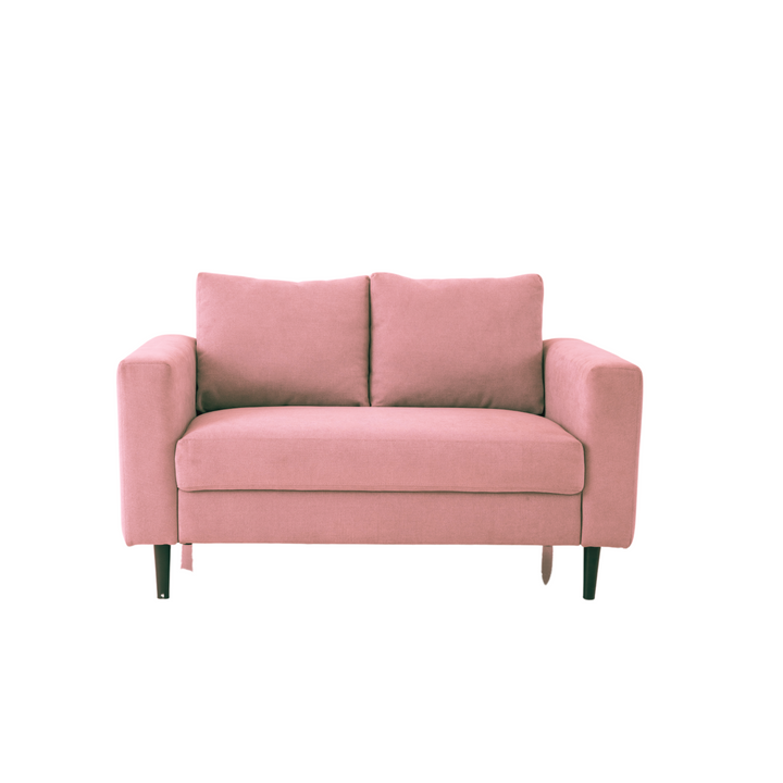 [TEST Product RM2000] Lana 2 Seater , Pink Aura Velvet (Borderless)